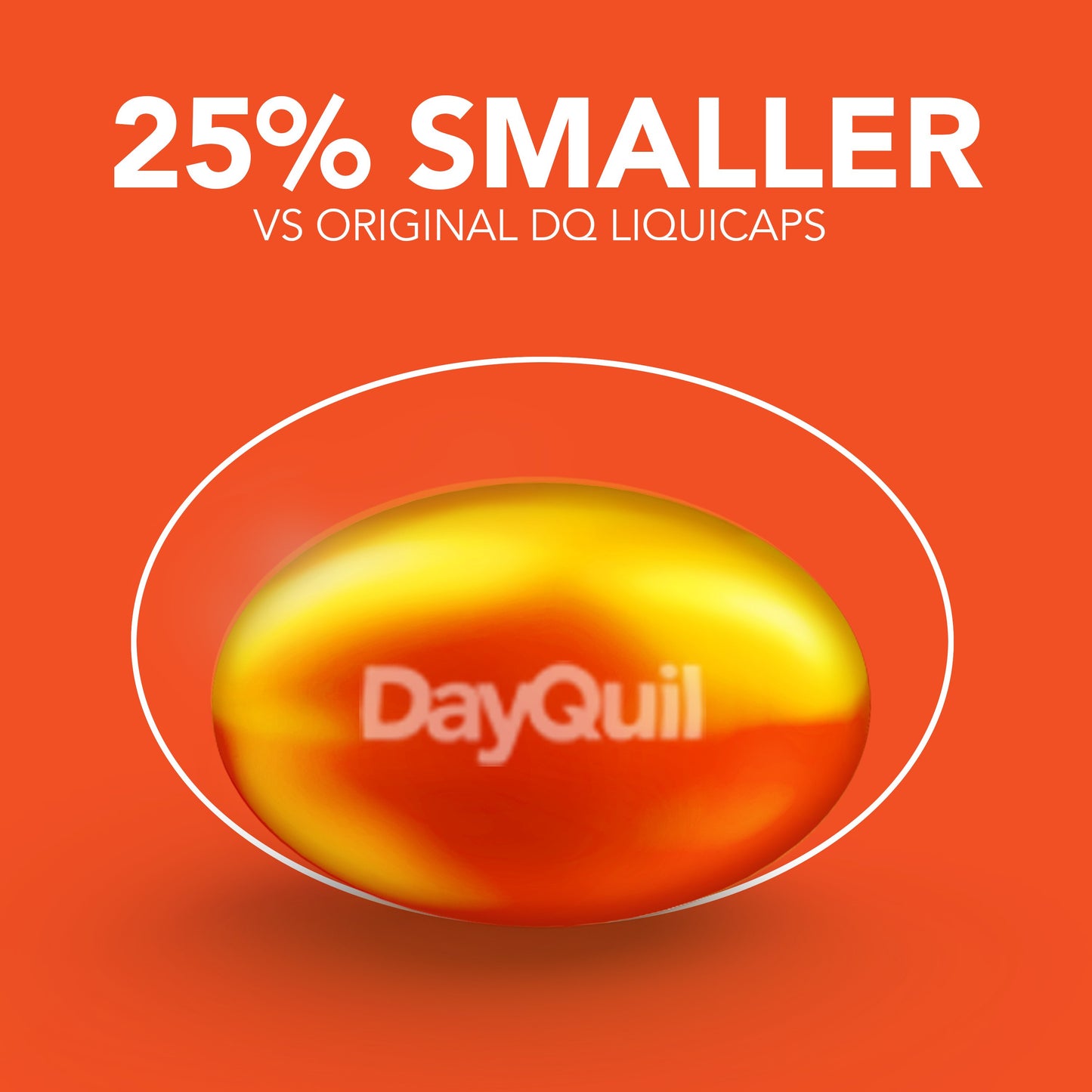 Vicks DayQuil Ultra Concentrated Liquicaps, Cold & Flu Over-the-Counter Medicine, Powerful Multi-Symptom Daytime Relief