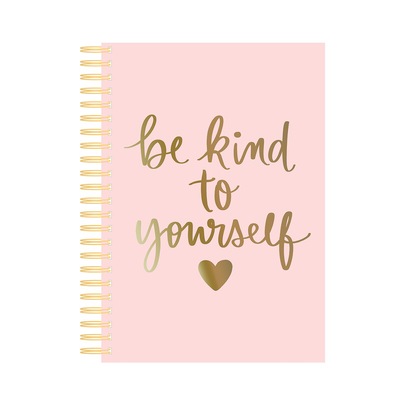 Eccolo Be Kind To Yourself 1 Subject Wide Rule Spiral Journal