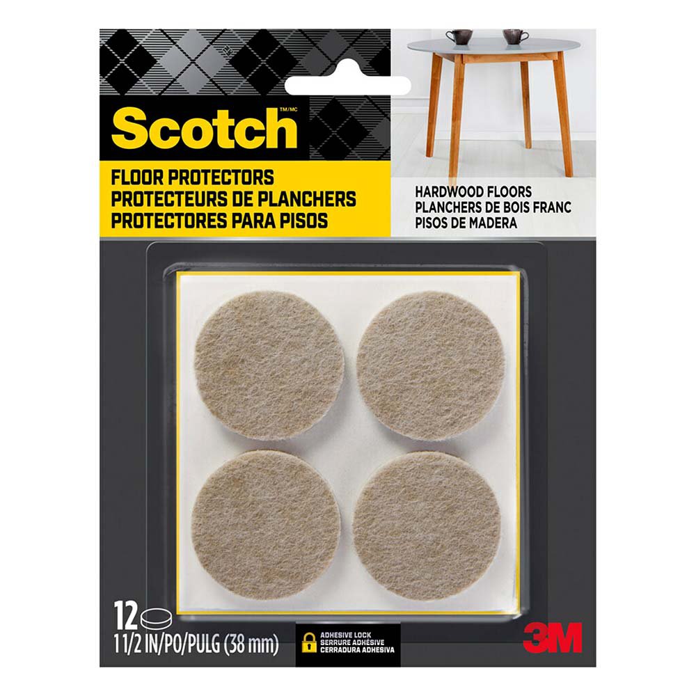 Scotch Furniture Floor Protectors - Beige