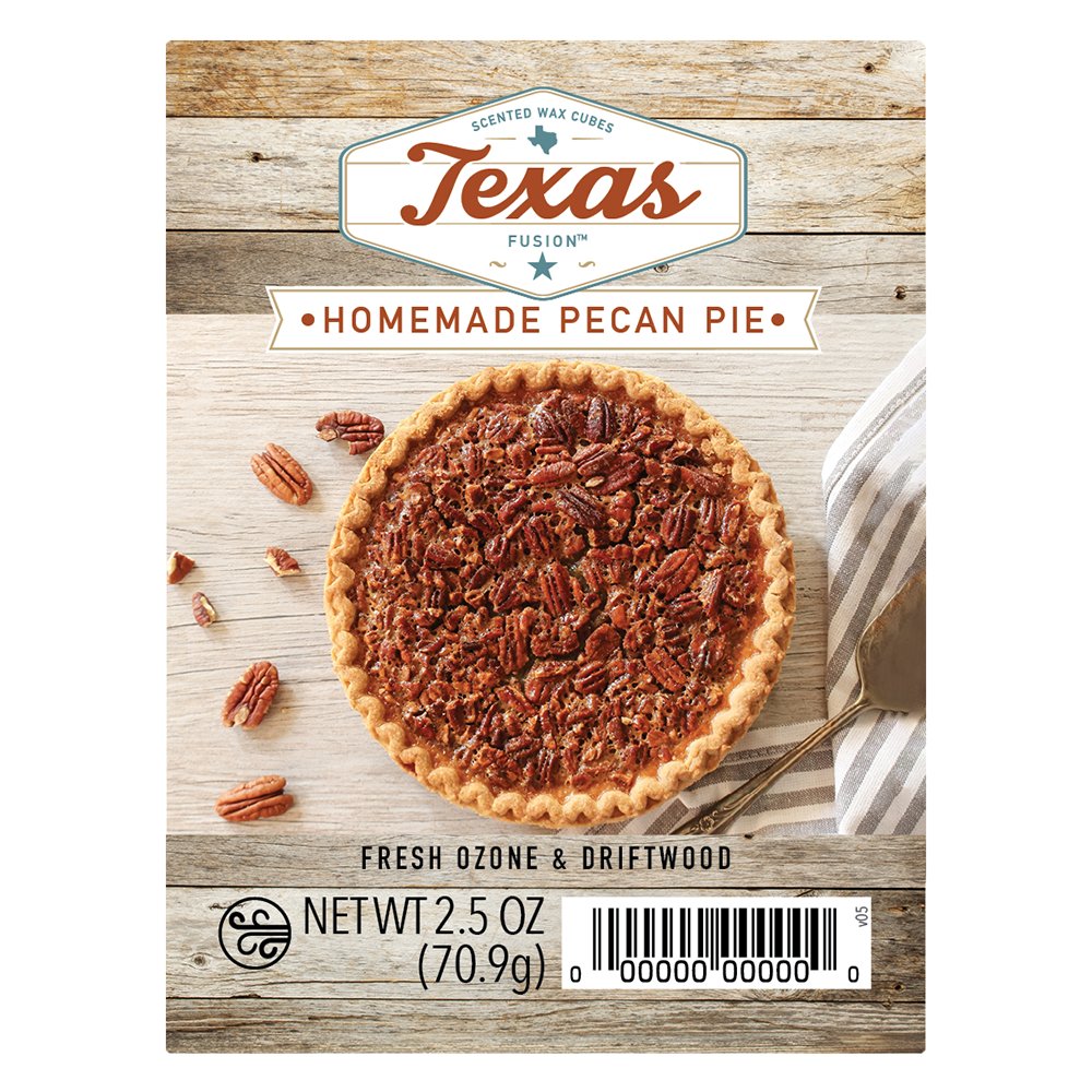 Fusion Homemade Pecan Pie Texas Scented Wax Melt Cubes