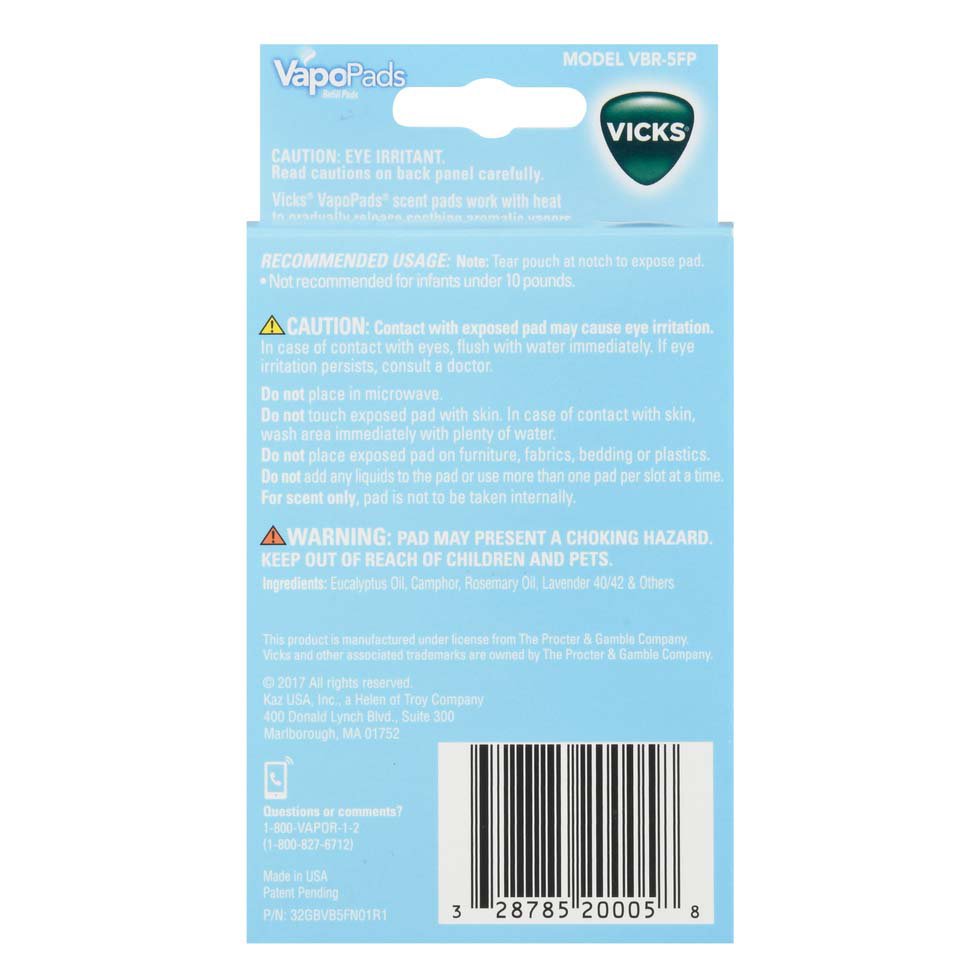 Vicks VapoPads Refill Pads - Lavender & Rosemary