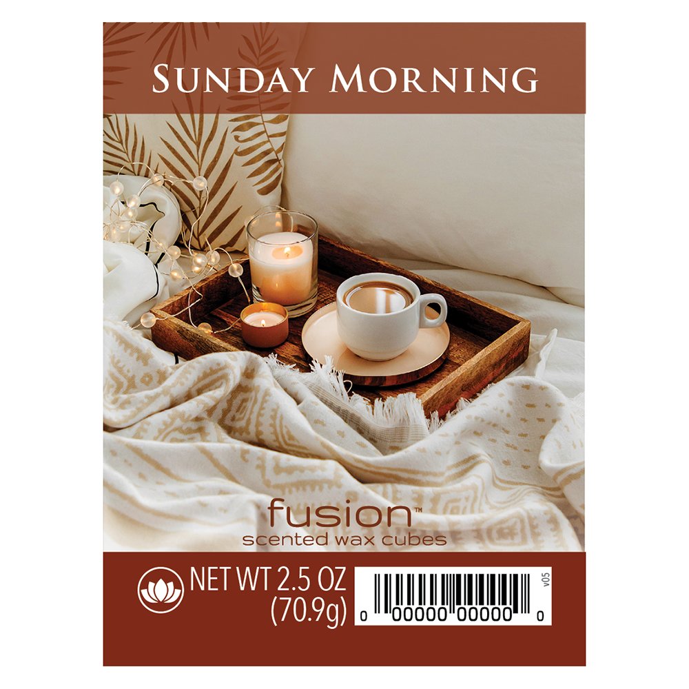 Fusion Sunday Morning Scented Wax Melt Cubes