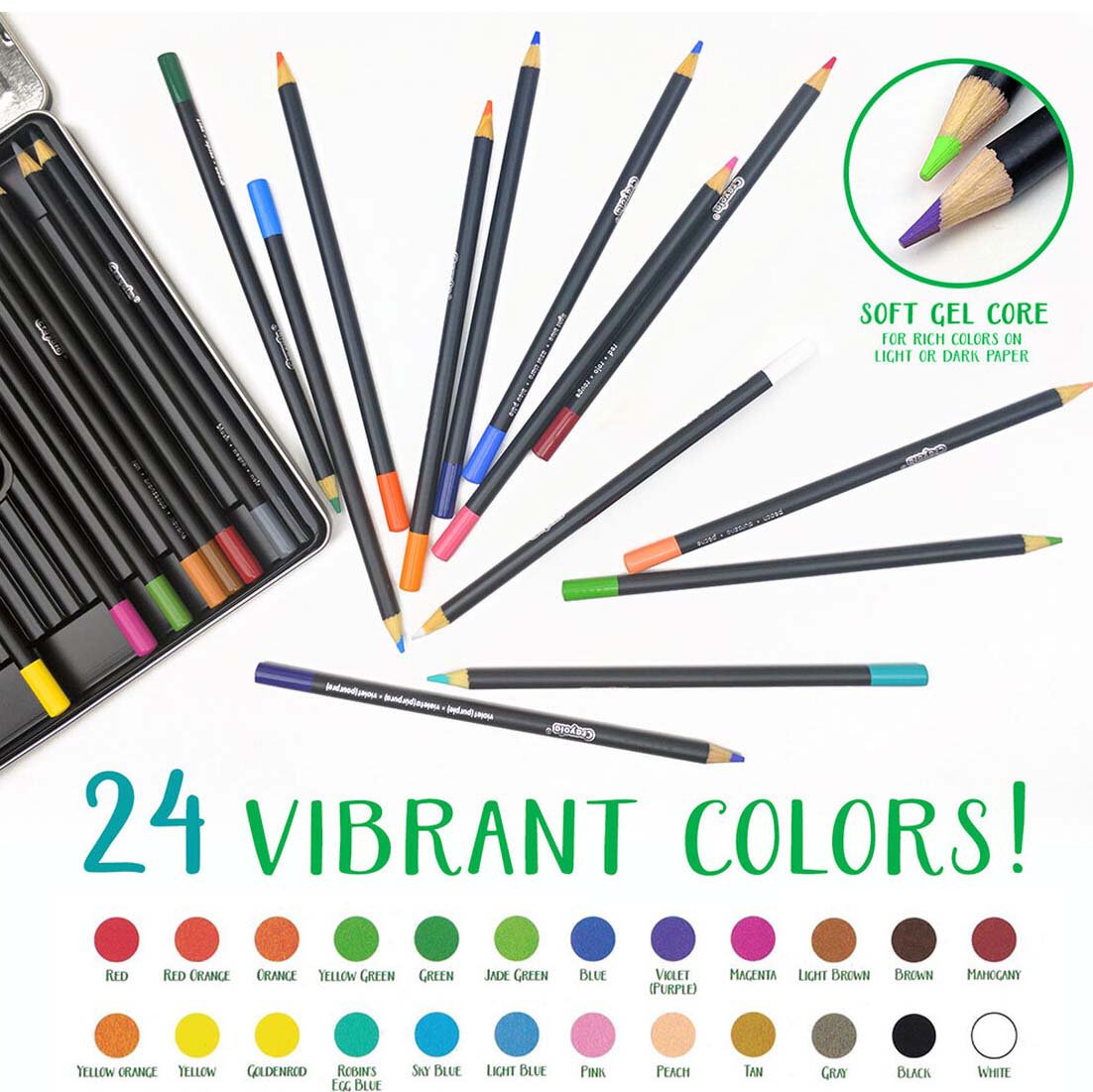 Crayola Signature Blend & Shade Colored Pencils