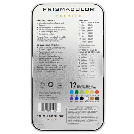 Prismacolor Premier Soft Core Colored Pencils