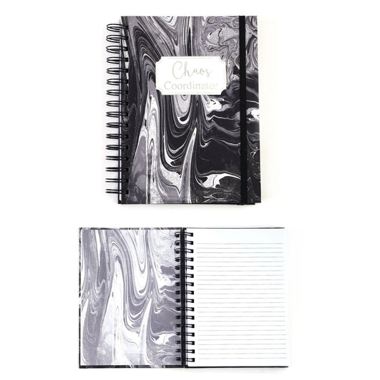 Flomo Chaos Coordinator Marbled Journal