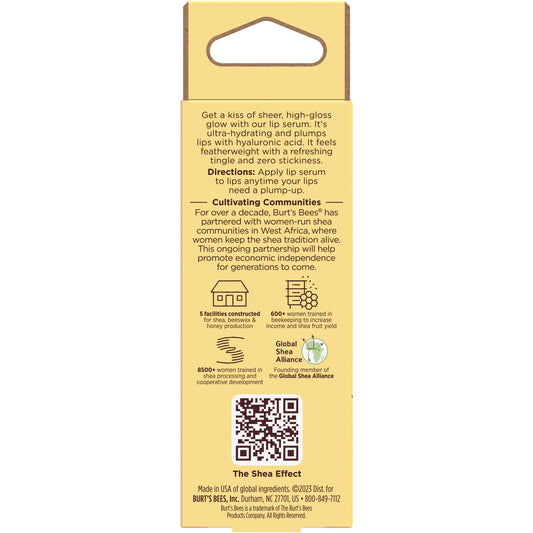 Burt's Bees Plumping Lip Serum with Shea + Hyaluronic Acid