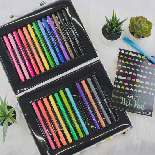 Art 101 Doodle & Color Art Kit