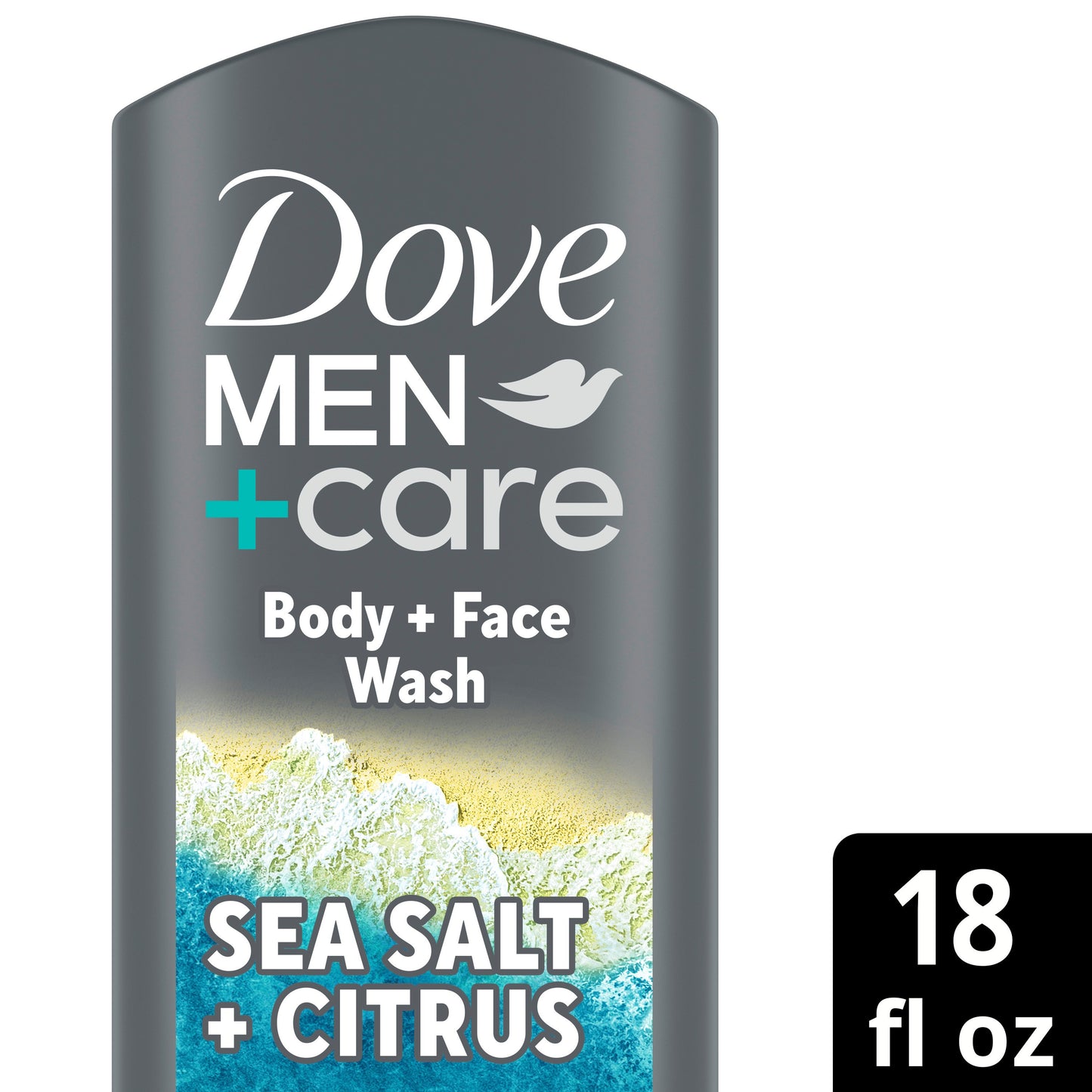Dove Care Exfoliating Body Wash - Sea Salt & Citrus