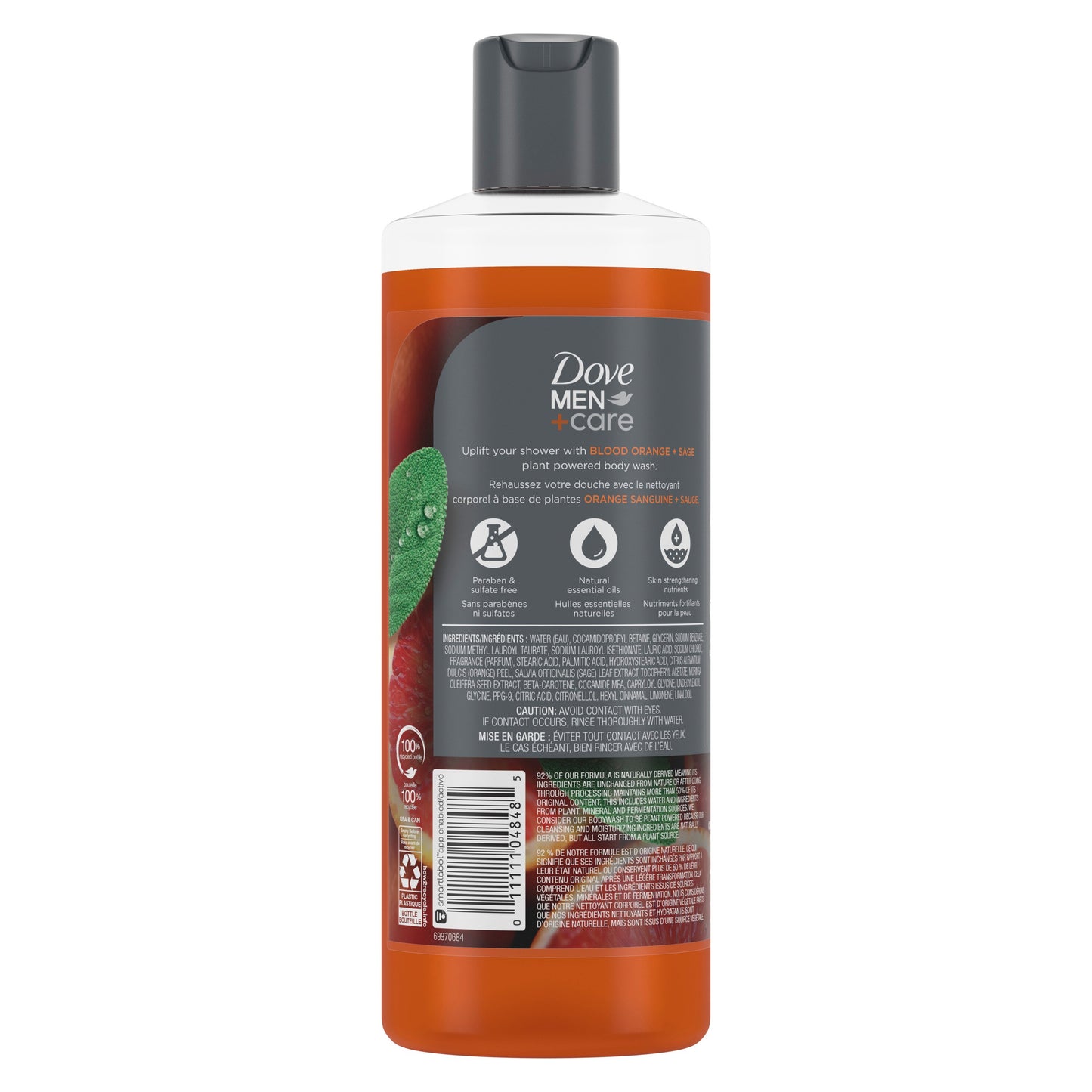 Dove Care Body Wash - Blood Orange & Sage