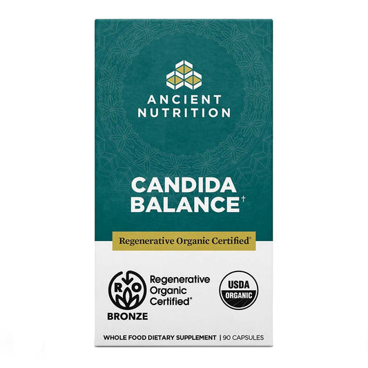 Ancient Nutrition Regenerative Organic Candida Balance Capsules