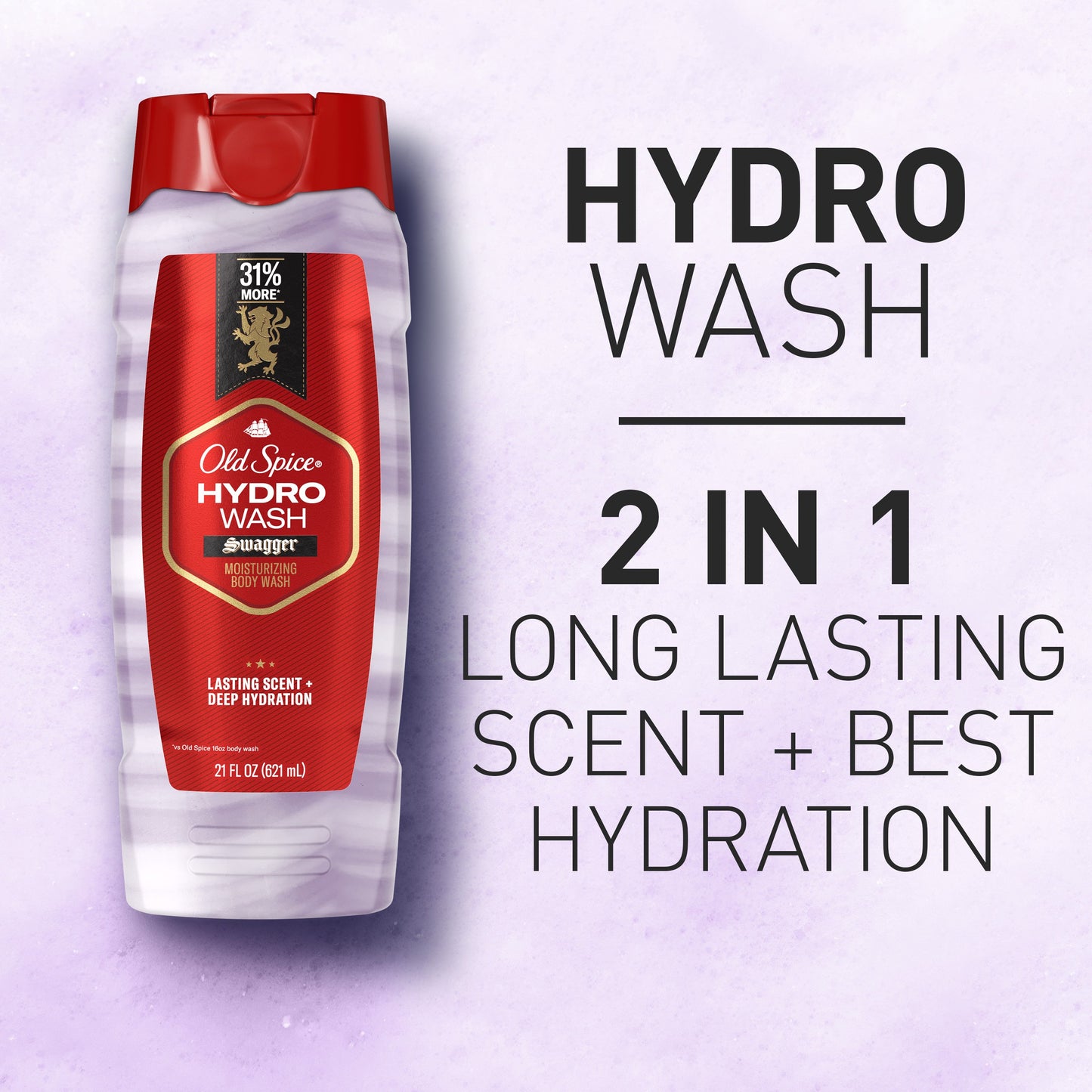 Old Spice Hydro Wash Moisturizing Body Wash - Swagger