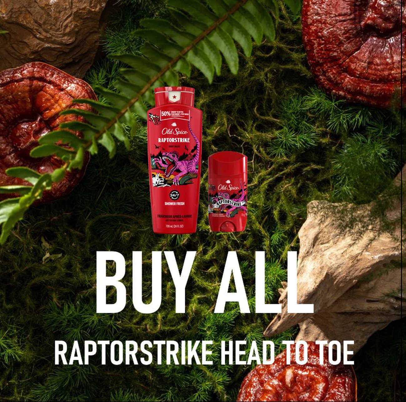 Old Spice Body Wash - Raptorstrike