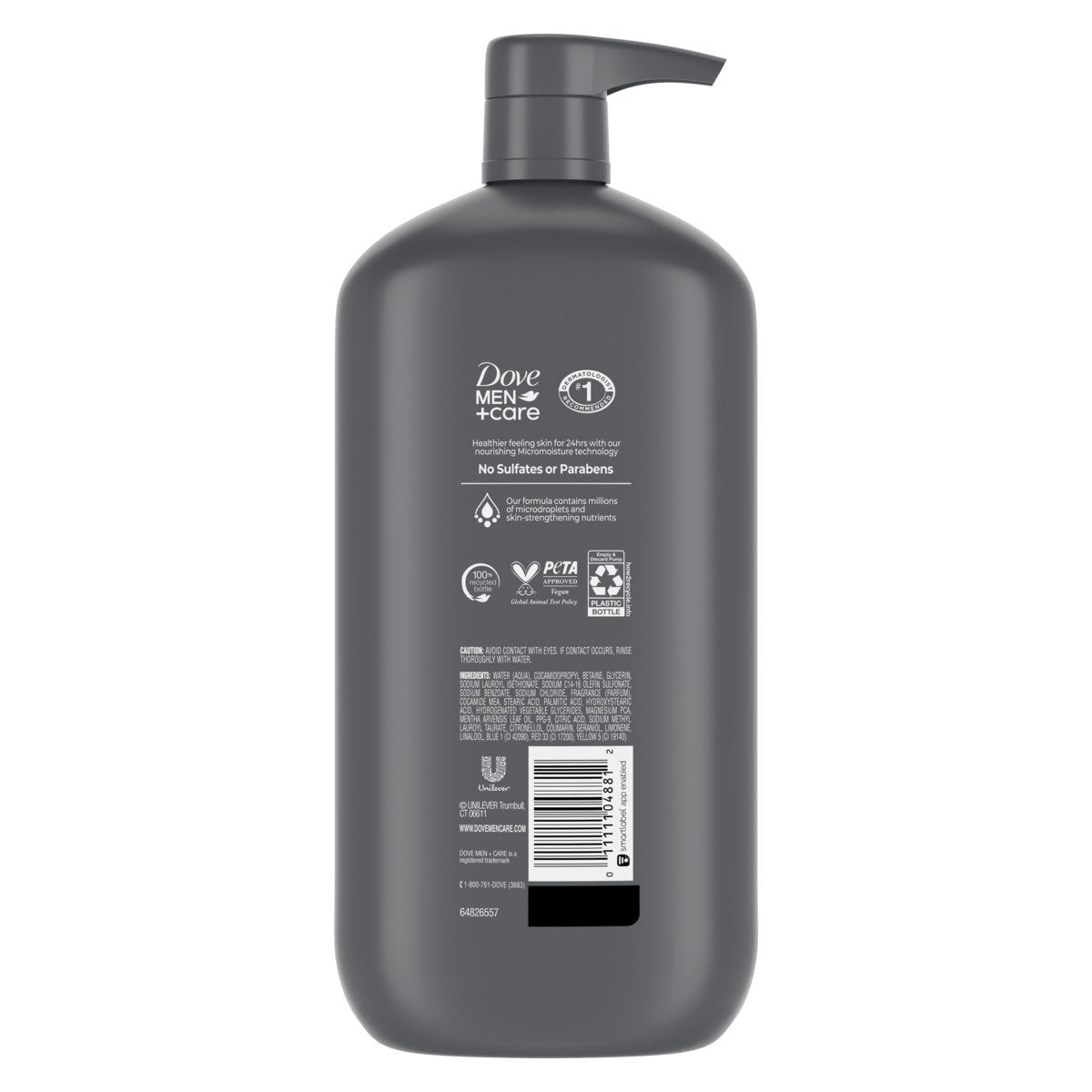 Dove Men+Care Revive 3-in-1 Body Wash - Wild Mint Oil