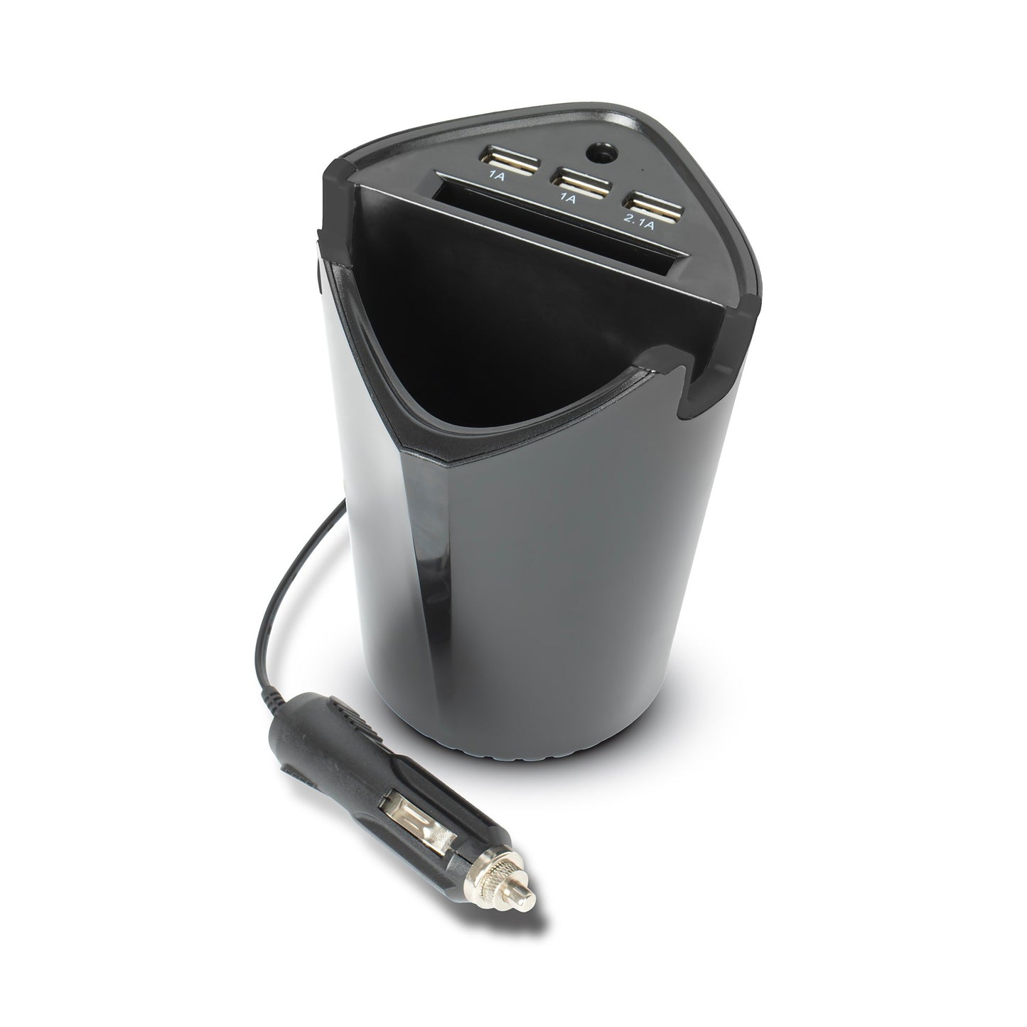 iHome Auto Cup Holder Charger - Black