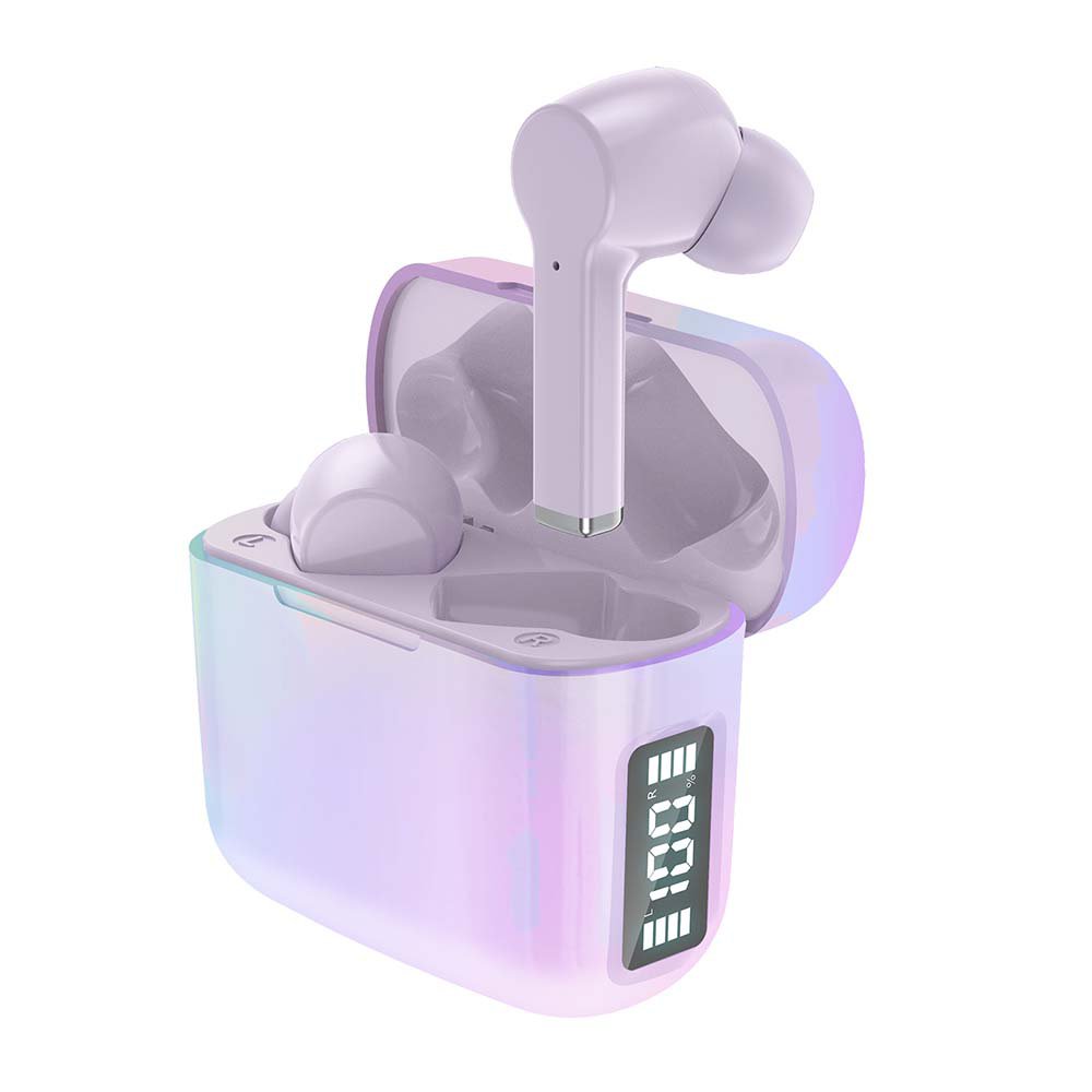Biconic Orbit True Wireless Earbuds - Purple