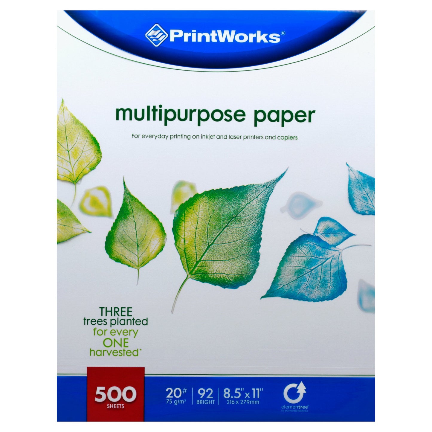 PrintWorks Multipurpose Copy Paper - White
