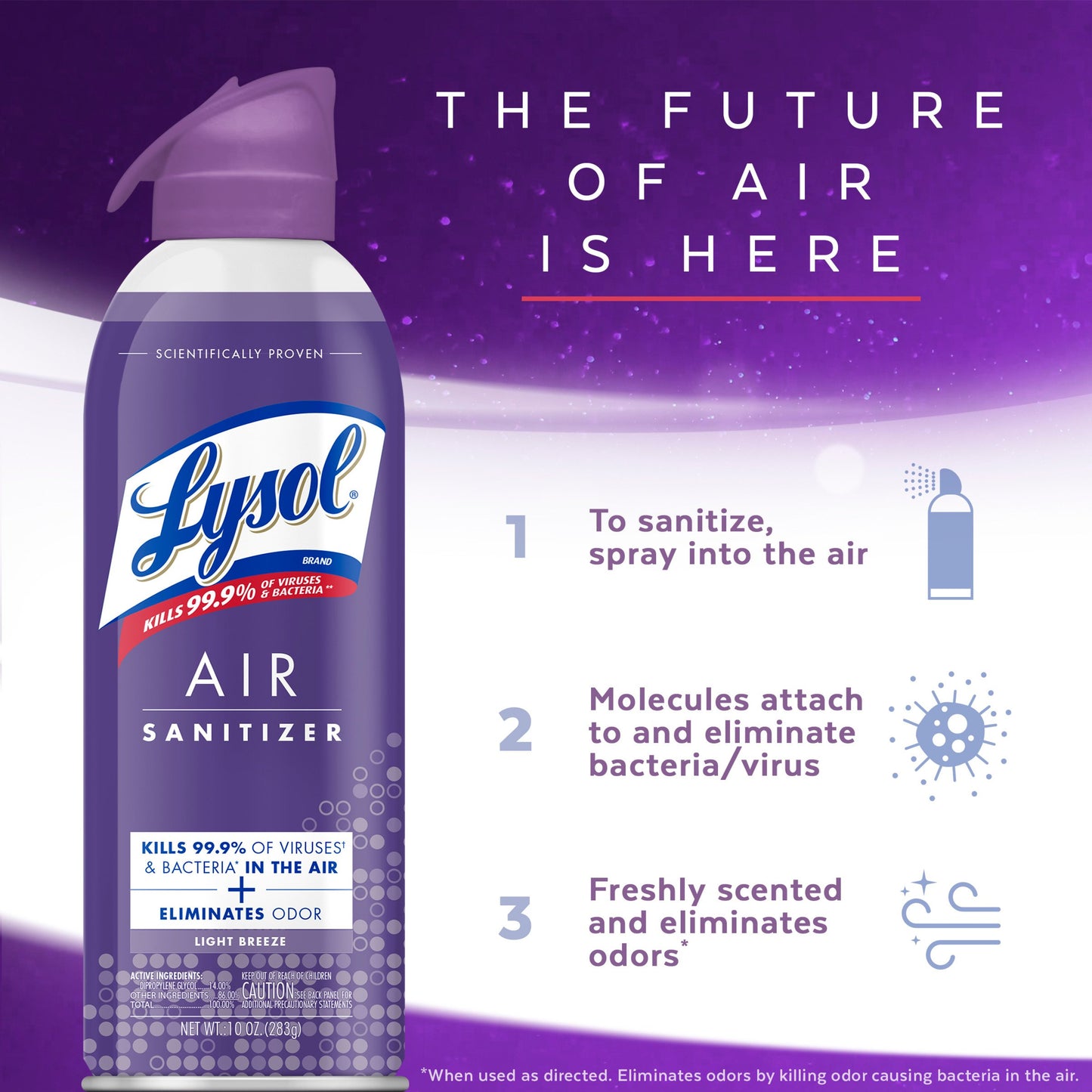 Lysol Air Sanitizer - Light Breeze