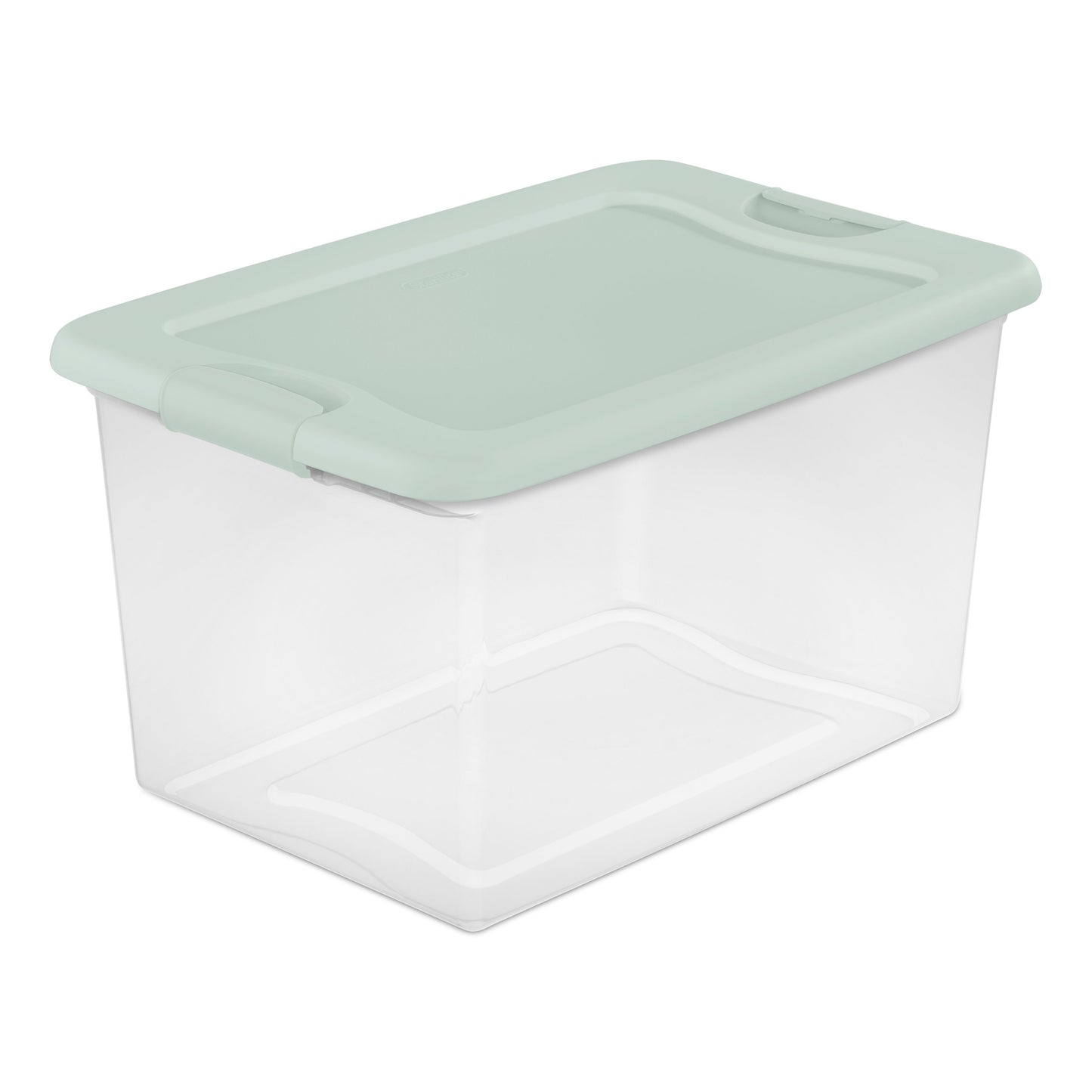 Sterilite Storage Bin with Latching Lid - Green