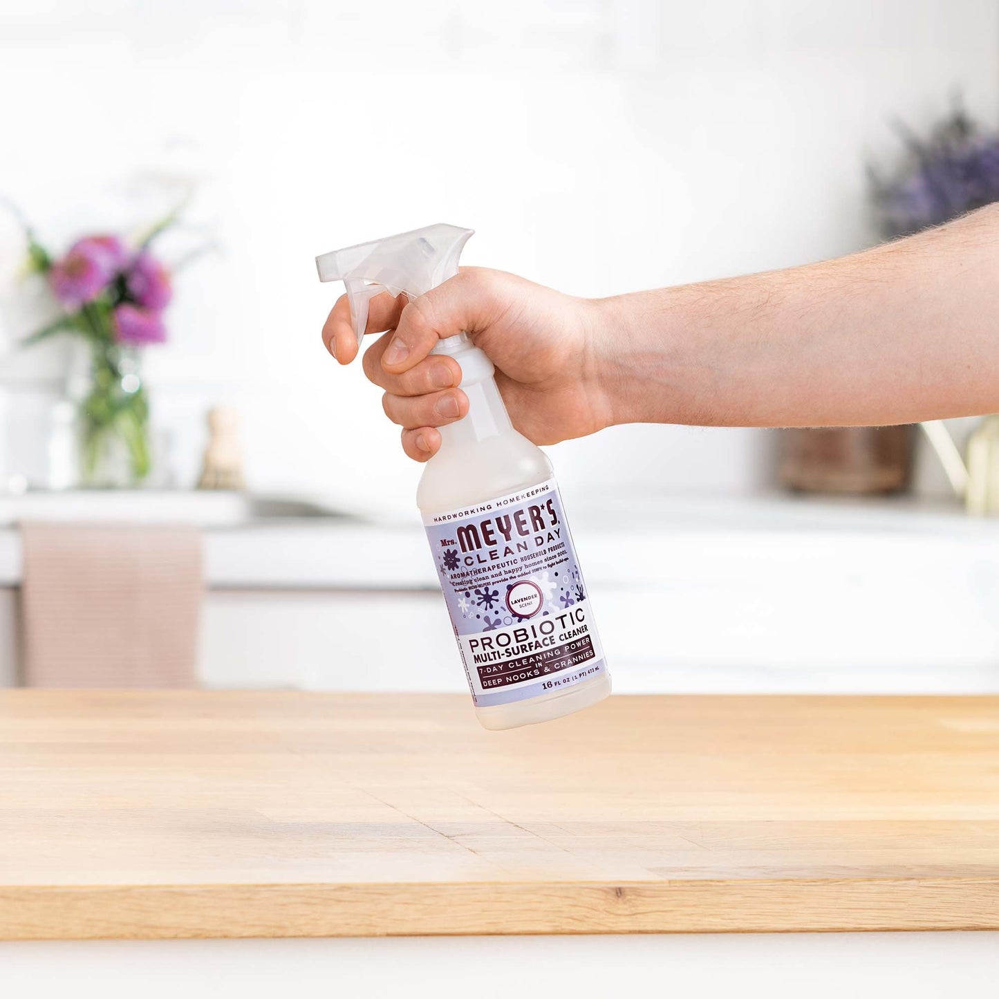 Mrs. Meyer's Clean Day Lavender Probiotic Multi-Surface Cleaner Spray