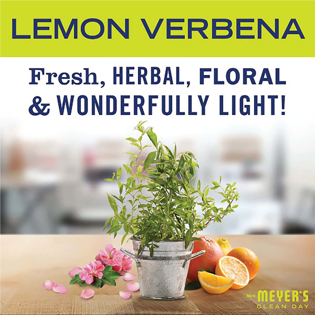 Mrs. Meyer's Clean Day Lemon Verbena Baking Soda Cream Cleaner