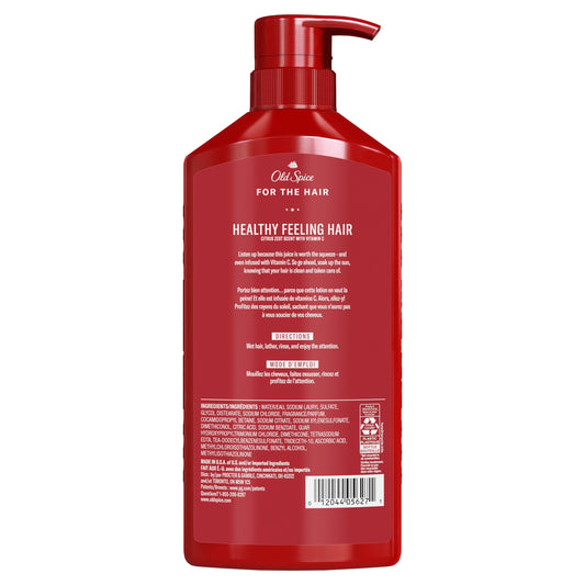 Old Spice Healthy Feeling Hair Shampoo - Citrus Zest