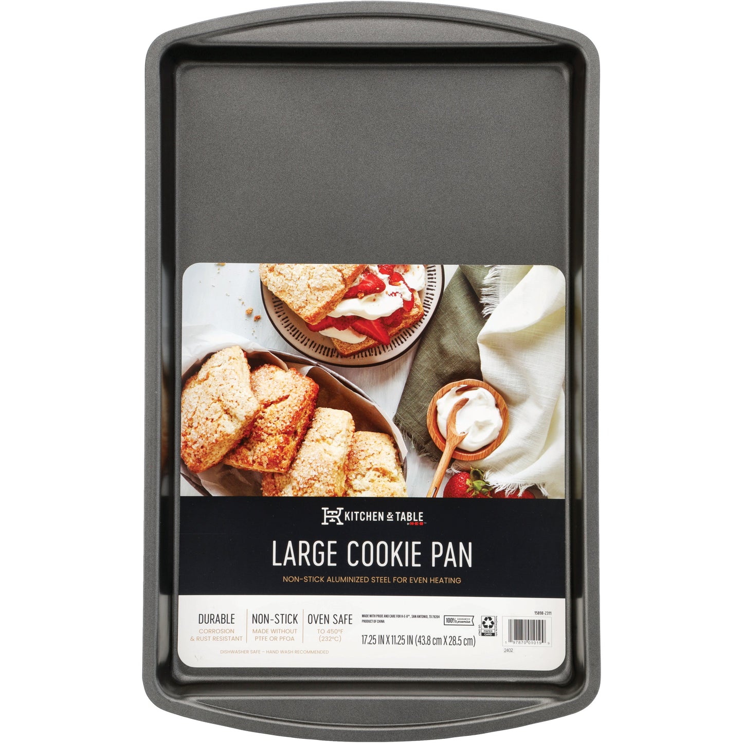 Kitchen & Table by H-E-B Cookie Pan - Gun Metal