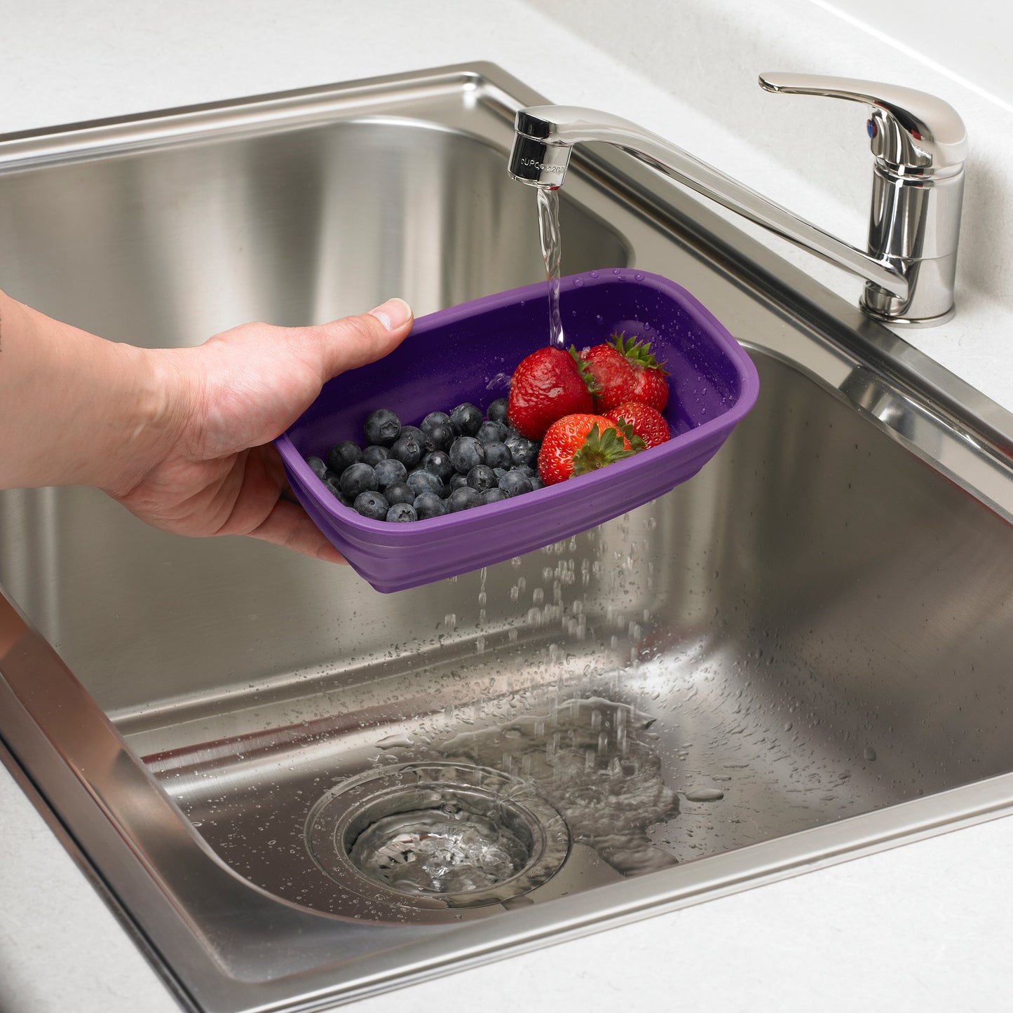 Progressive PrepWorks Collapsible Berry Colander - Assorted