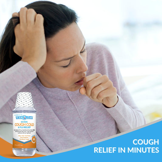 TexaClear Severe Cough Cold & Flu Relief