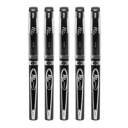 Inc R2 0.7mm Rollerball Pens - Black Ink