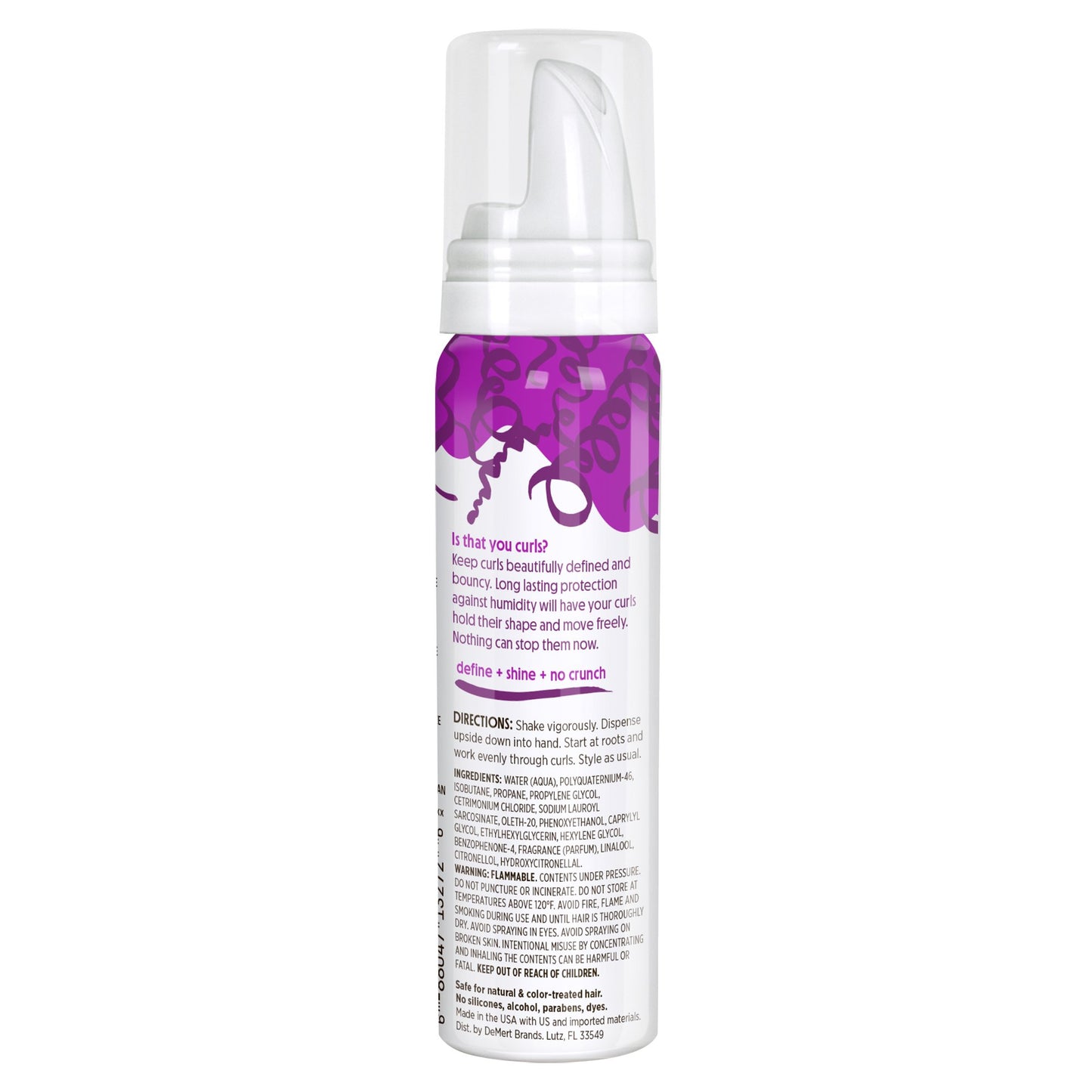 Not Your Mother's Travel Size Curl Talk Soft Touchable Hold Mousse