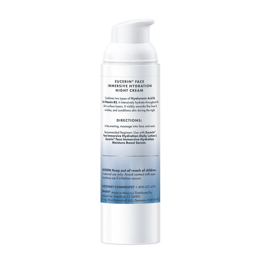 Eucerin Face Immersive Hydration Night Cream Immersive