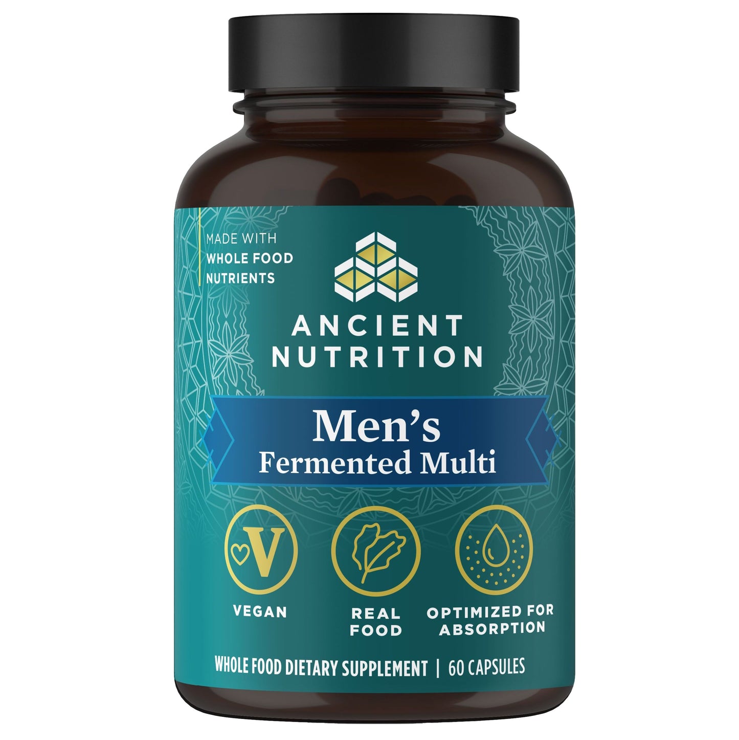 Ancient Nutrition Men's Fermented Multivitamin Capsules