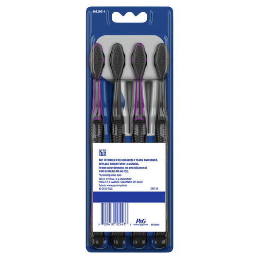 Oral-B Charcoal Toothbrush Soft - Value Pack