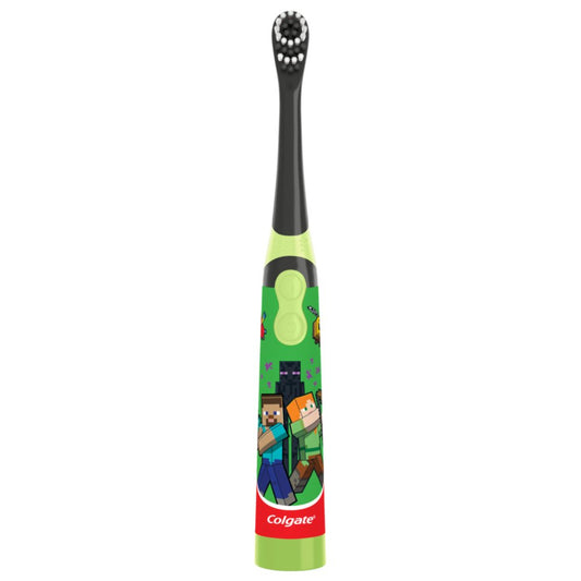 Colgate Kids Battery Powered Minecraft Toothbrush - Extra Soft