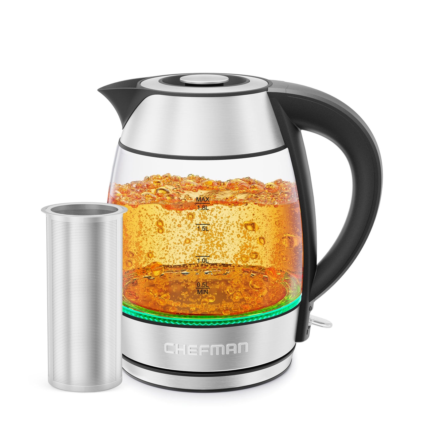 Chefman Fast-Boil Electric Infuser Kettle