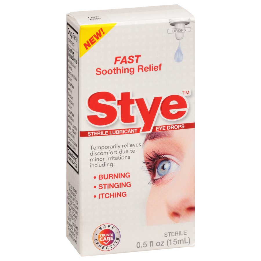Stye Sterile Lubricant Eye Drops