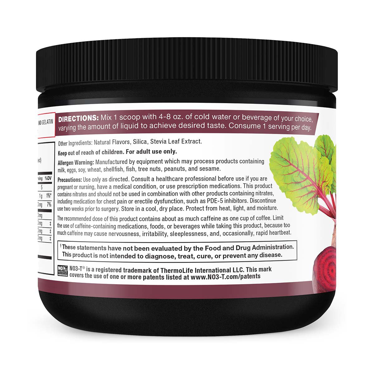 Force Factor Total Beets Drink Powder - Pomegranate Berry