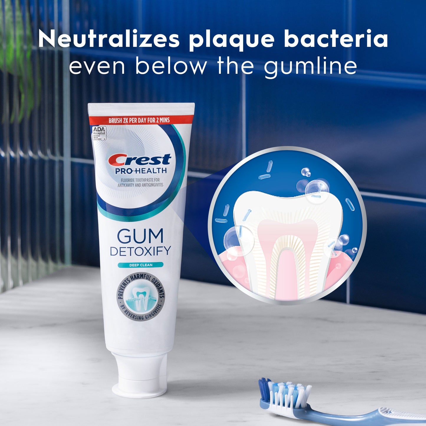 Crest Pro-Health Gum Detoxify Deep Clean Toothpaste