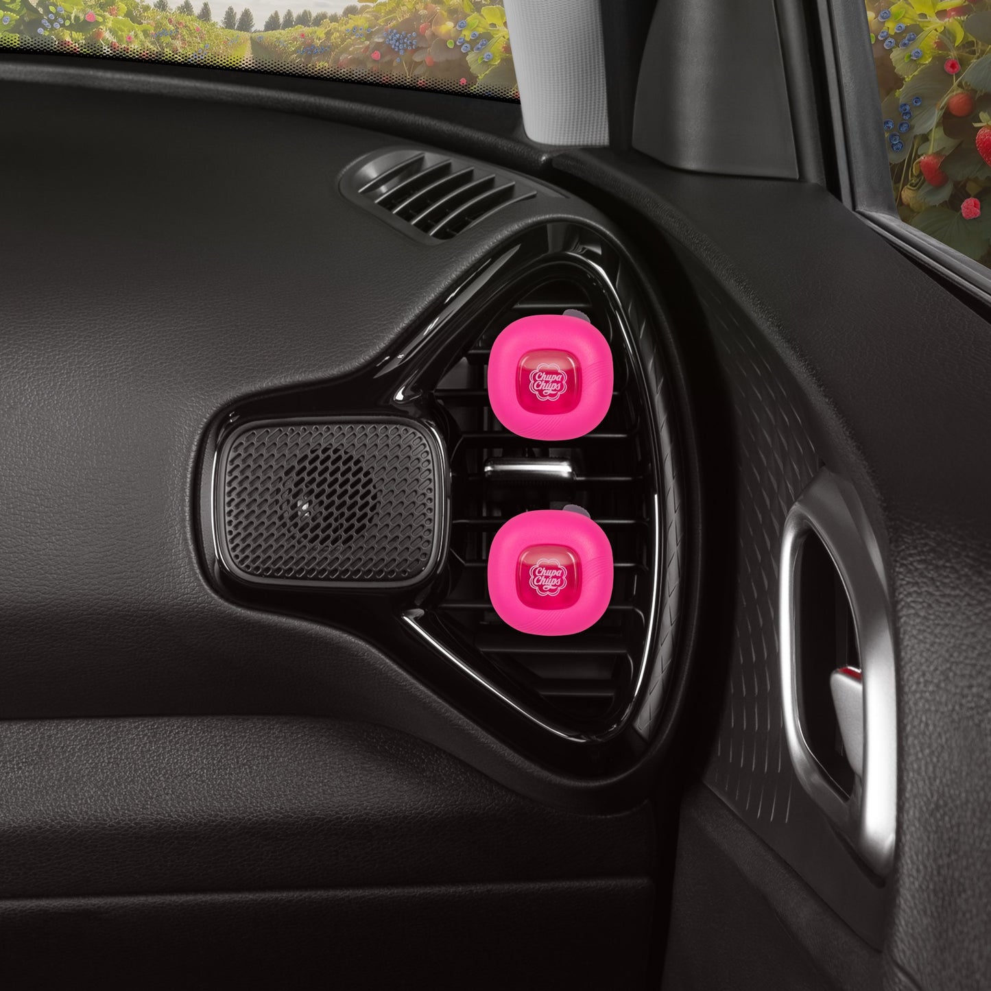 Chupa Chups Vent Clip Air Fresheners - Tropical Berry