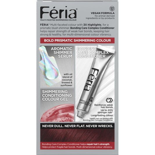 L'Oréal Paris Feria Multi-Faceted Permanent Hair Color - 42 Burgundy Blush