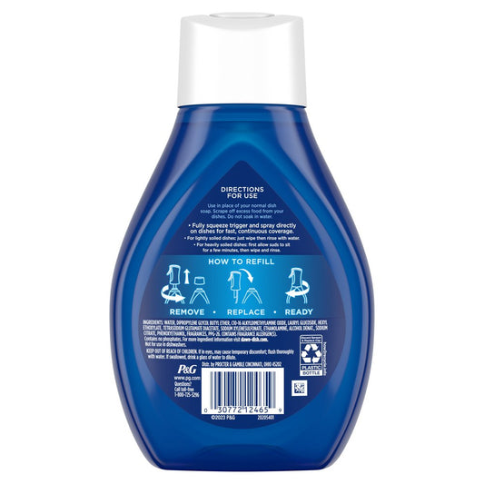 Dawn Platinum Plus Powerwash Dish Spray Gain Original Refill