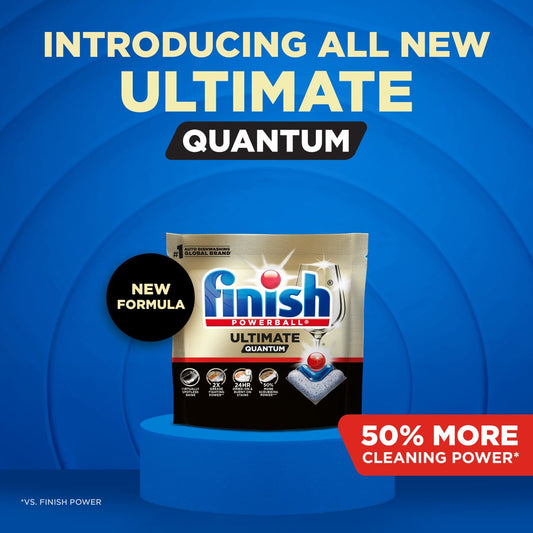 Finish Ultimate Quantum Dishwasher Detergent Pods