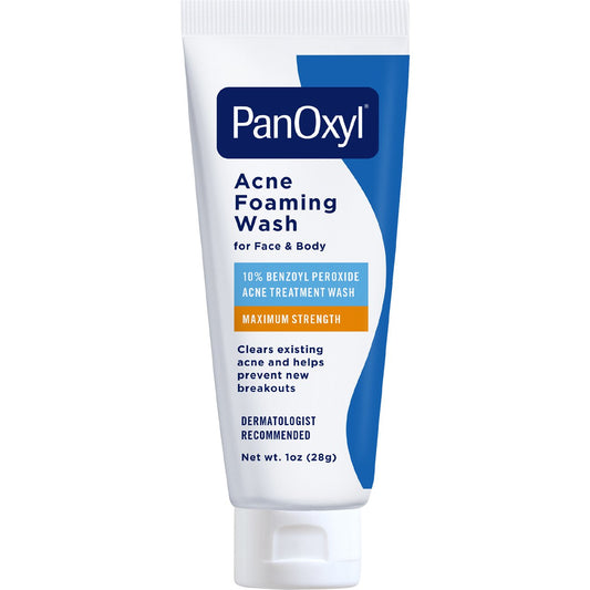 PanOxyl Acne Foaming Wash Maximum Strength 10% Benzoyl Peroxide