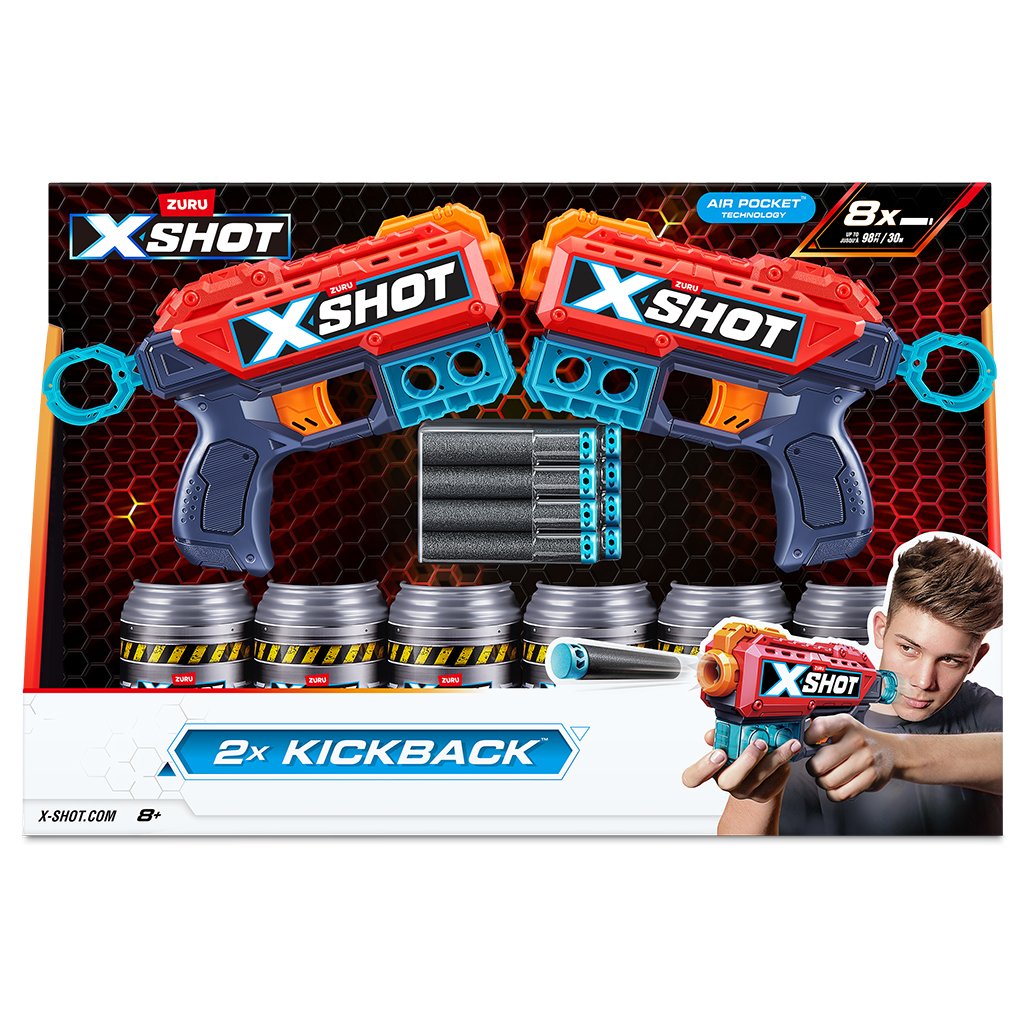 Zuru XSHOT Excel Kickback Blasters