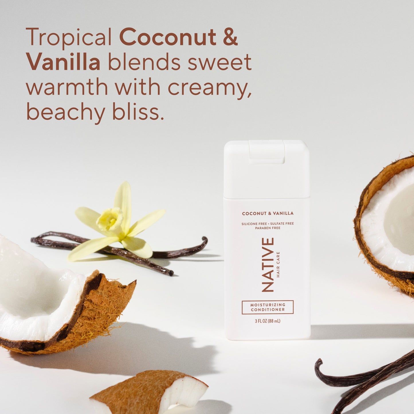 Native Travel Size Moisturizing Conditioner - Coconut & Vanilla