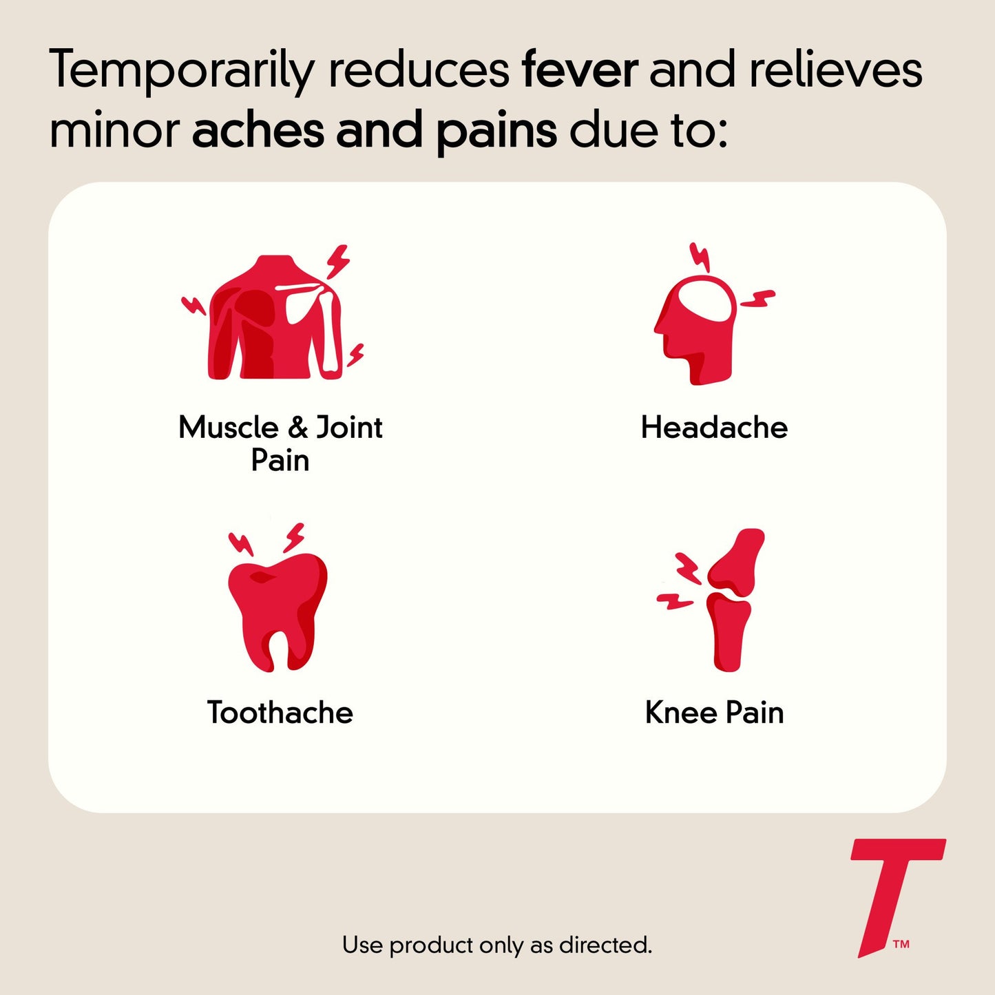 Tylenol Travel Size Extra Strength Pain Relief 500 mg Acetaminophen Caplets Go Packs