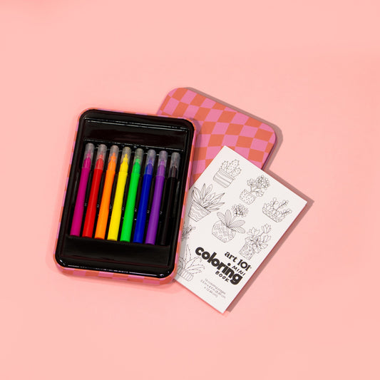 Art 101 Mini Marker On The Go Art Kit