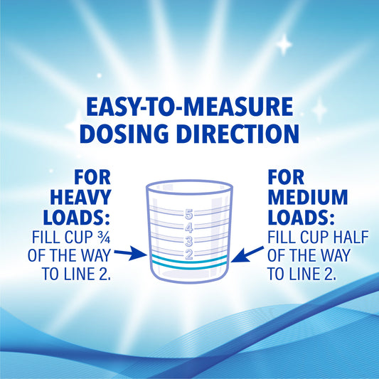 Hill Country Fare Free & Clear HE Liquid Laundry Detergent, 220 Loads – Fragrance-Free