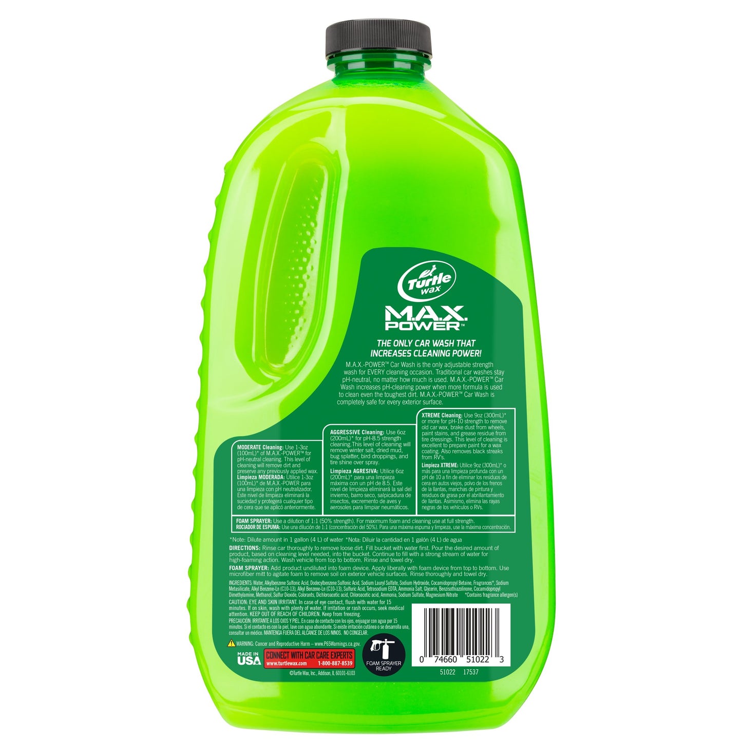 Turtle Wax Max Power Car Wash