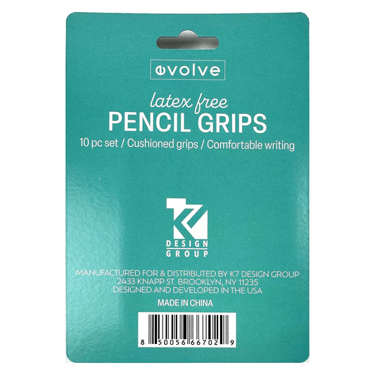 Evolve Latex Free Pencil Grips - Multi Color